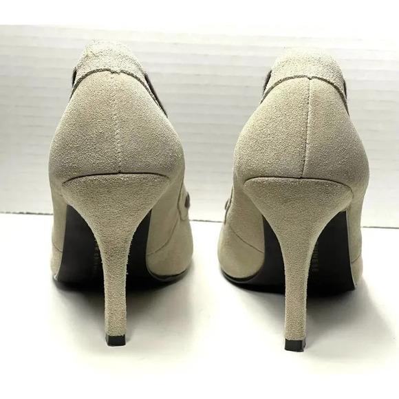 Chinese Laundry Stone Suede Cammie Moccasin Pumps Heels​ - Picture 5 of 5